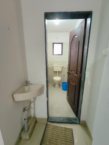 Bathroom in 1 RK Apartment at Wadgaon Sheri – for Rent