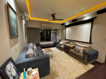 Living Room in 2 BHK Apartment at Paramount Towers, Khar West – for Rent