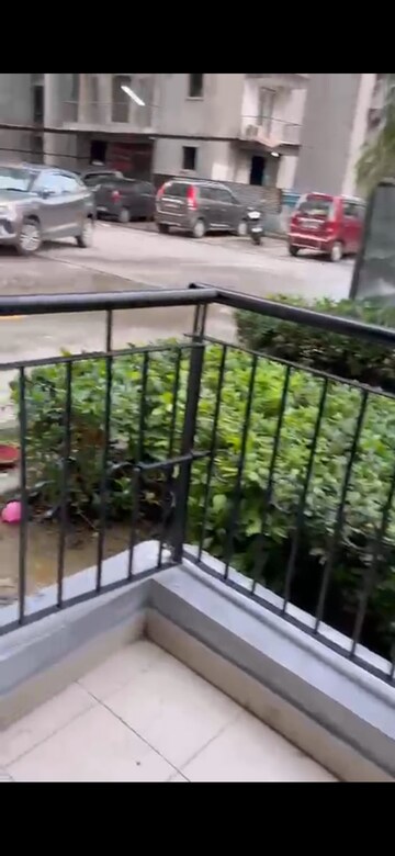 Balcony in 1 BHK Apartment at Nilaya Greens, Raj Nagar Extension – for Rent