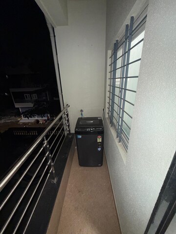 Balcony in 1 RK Apartment at Wadgaon Sheri – for Rent