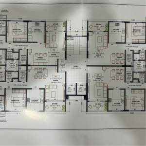 Floor Plan in 2 BHK Apartment at Savedi – for Sale