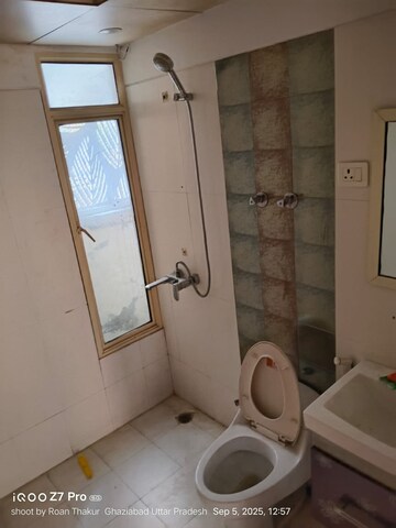 Bathroom in 3 BHK Apartment at Keltech Golf Vista, Dundahera – for Rent