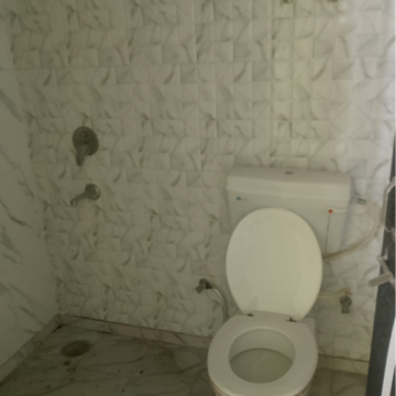 Bathroom in 2 BHK Apartment at SCC Sapphire, Raj Nagar Extension – for Rent