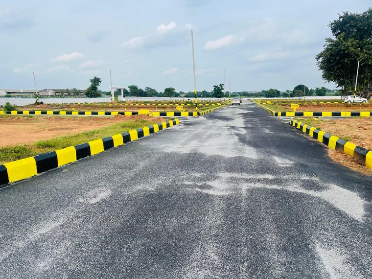 Exterior View, paradise-city-hyderabad  150 Sq.Yd. Plot In Mothighanapur Hyderabad 9151655