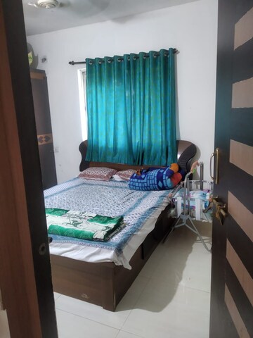 Bedroom in 2 BHK Apartment at RK Lunkad Nisarg Nirmiti, Pimple Saudagar – for Rent