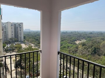 Balcony in 3 BHK Apartment at Alaknanda Apartment Gomti Nagar, Gomti Nagar – for Rent