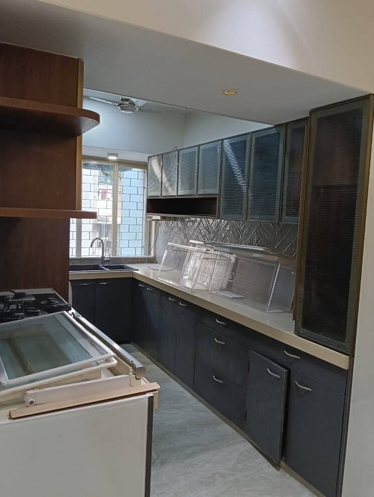 Kitchen, silver-mist-chs 2 Bedroom 700 Sq.Ft. Apartment In Versova Mumbai 9151702