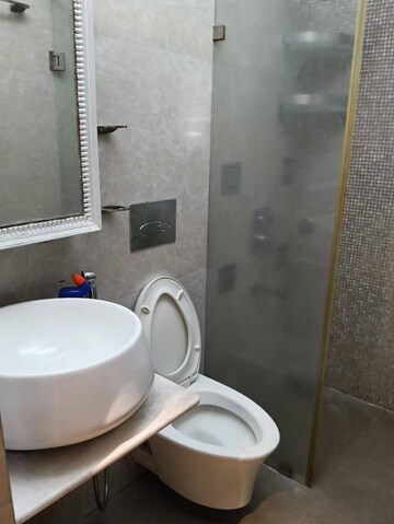 Bathroom in 2 BHK Apartment at Silver Mist CHS, Versova – for Rent