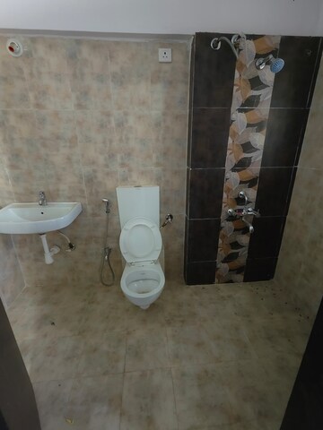 Bathroom in 2 BHK Apartment at Satyam Serenity, Wadgaon Sheri – for Rent