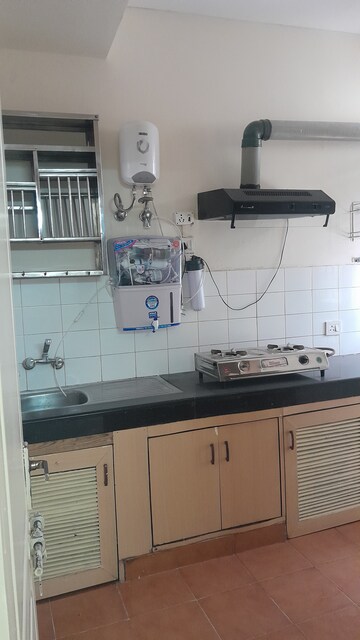 Kitchen in 2 BHK Builder Floor at Unitech South City II, Sector 50 – for Rent