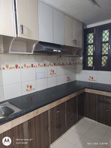 Staircase in 3 BHK Builder Floor at Mehrauli – for Rent