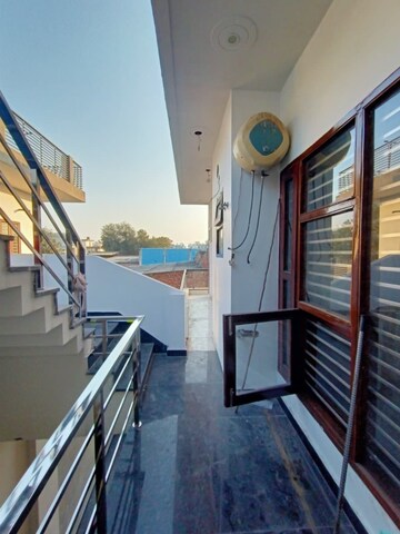 Balcony in 3.5 BHK Villa at Sector 18 – for Rent