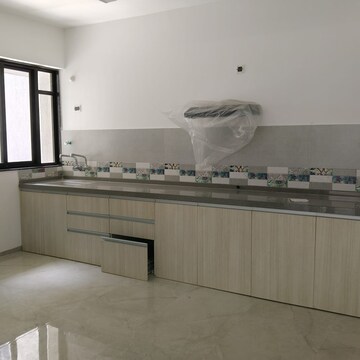 Kitchen in 3 BHK Apartment at Unique Youtopia, Kharadi – for Rent