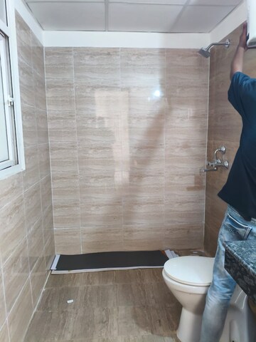 Bathroom in 3 BHK Apartment at Amrapali Crystal Homes, Sector 76 – for Rent