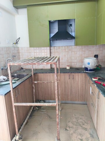 Kitchen in 3 BHK Apartment at Amrapali Crystal Homes, Sector 76 – for Rent