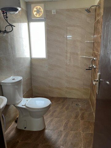 Bathroom in 3 BHK Apartment at Amrapali Crystal Homes, Sector 76 – for Rent