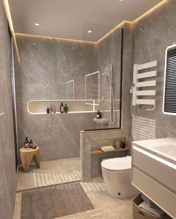 Bathroom, sector 34 3 Bedroom 312 Sq.Mt. Independent House In Sector 34 Noida 9151820
