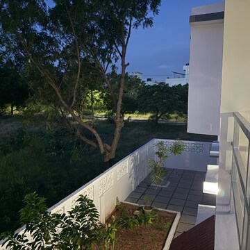 Balcony in 4 BHK Villa at GK Triad, Shaili Gardens – for Sale