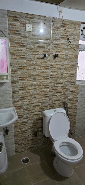 Bathroom in 3 BHK Apartment at Amrapali Crystal Homes, Sector 76 – for Rent