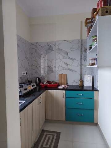 Kitchen in 1 BHK Apartment at Halasuru – for Rent