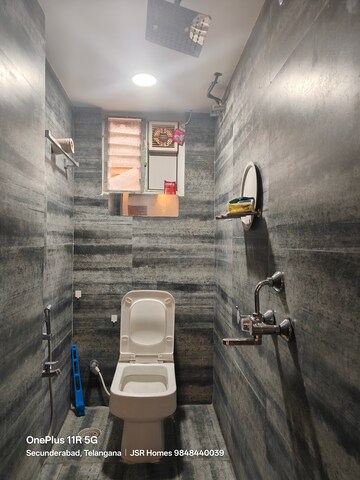Bathroom in 2 BHK Builder Floor at West Marredpally – for Rent