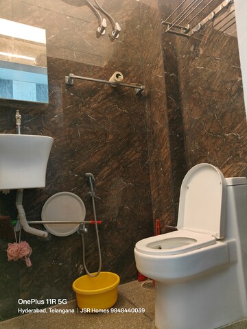 Bathroom in 2 BHK Builder Floor at West Marredpally – for Rent