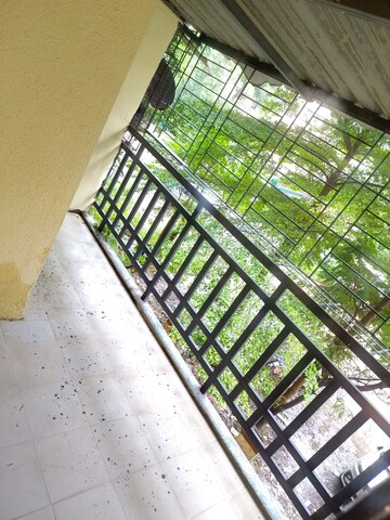 Balcony in 1 BHK Apartment at Mehta Amrut Angan Phase II, Kalwa – for Rent