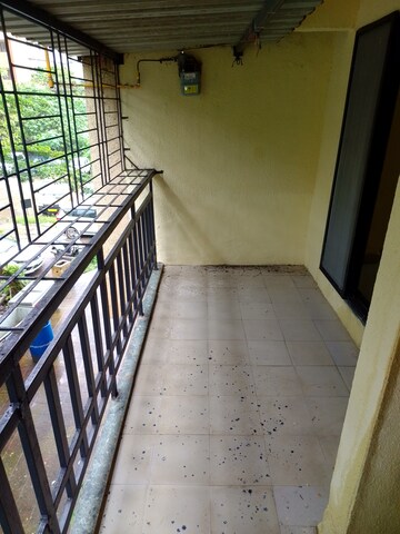 Balcony in 1 BHK Apartment at Mehta Amrut Angan Phase II, Kalwa – for Rent