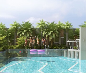 Swimming Pool in 2 BHK Apartment at Hubtown The Premiere, Andheri West – for Sale