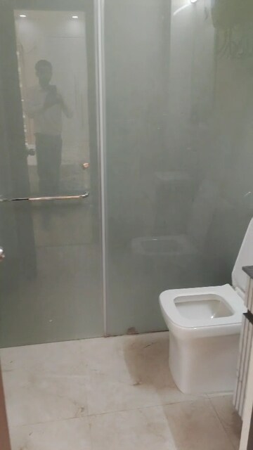 Bathroom in 2 BHK Apartment at MCC Signature Heights, Raj Nagar Extension – for Rent