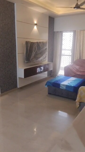Living Room in 2 BHK Apartment at MCC Signature Heights, Raj Nagar Extension – for Rent