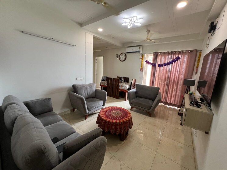 Living Room, amrapali-crystal-homes 3 Bedroom 1375 Sq.Ft. Apartment In Sector 76 Noida 9152092
