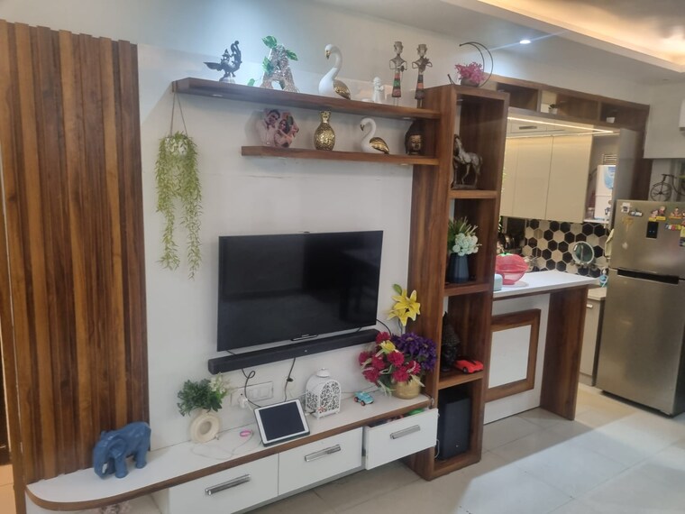 Living Room, amrapali-crystal-homes 3 Bedroom 1700 Sq.Ft. Apartment In Sector 76 Noida 9152105