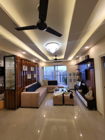 Living Room in 4 BHK Apartment at MCC Signature Heights, Raj Nagar Extension – for Sale