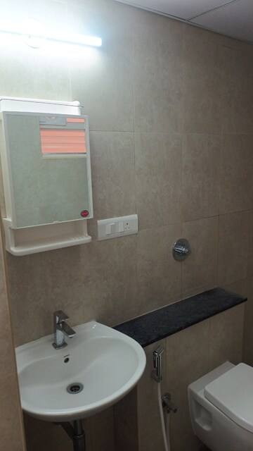 Bathroom in 2 BHK Apartment at Modern Spaaces Engrace, Sarjapur Road – for Rent