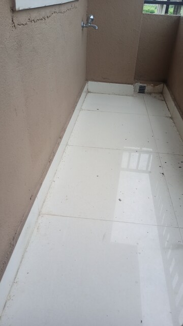 Balcony in 2 BHK Apartment at Kristi Villa, Chinar Park – for Sale