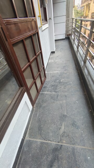 Balcony in 3 BHK Builder Floor at Palm Residency Chhatarpur, Chattarpur – for Rent