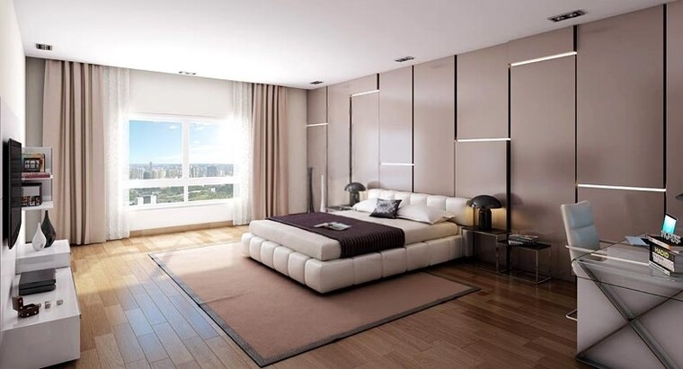 Bedroom, purva-atmosphere 3 Bedroom 1172 Sq.Ft. Apartment In Keshav Nagar Pune 9152148