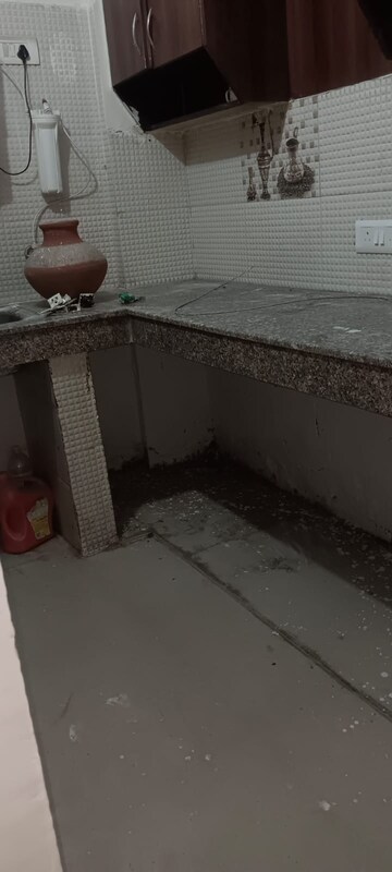 Kitchen in 1 BHK Builder Floor at Laxmi Homes, Shahberi – for Rent