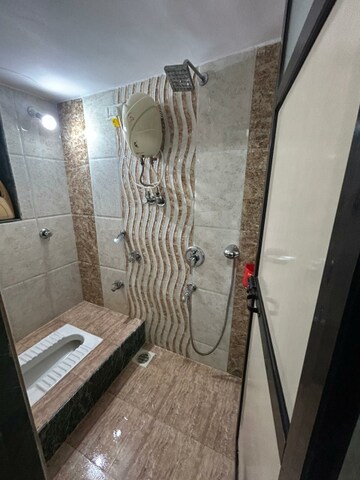 Bathroom in 2 BHK Apartment at Vrindavan Society Thane West, Vrindavan Society – for Rent