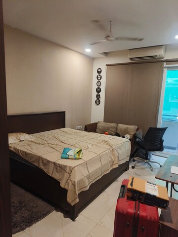Bedroom in 2 BHK Builder Floor at Unitech South City II, Sector 50 – for Rent