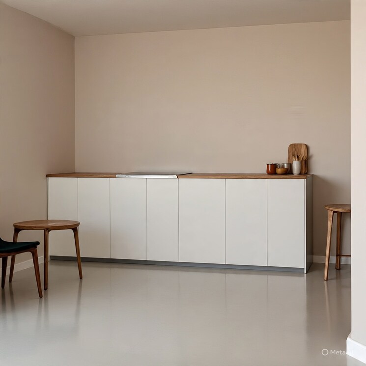 Kitchen, ganga nagar 2 Bedroom 1000 Sq.Ft. Apartment In Ganga Nagar Rishikesh 9152304