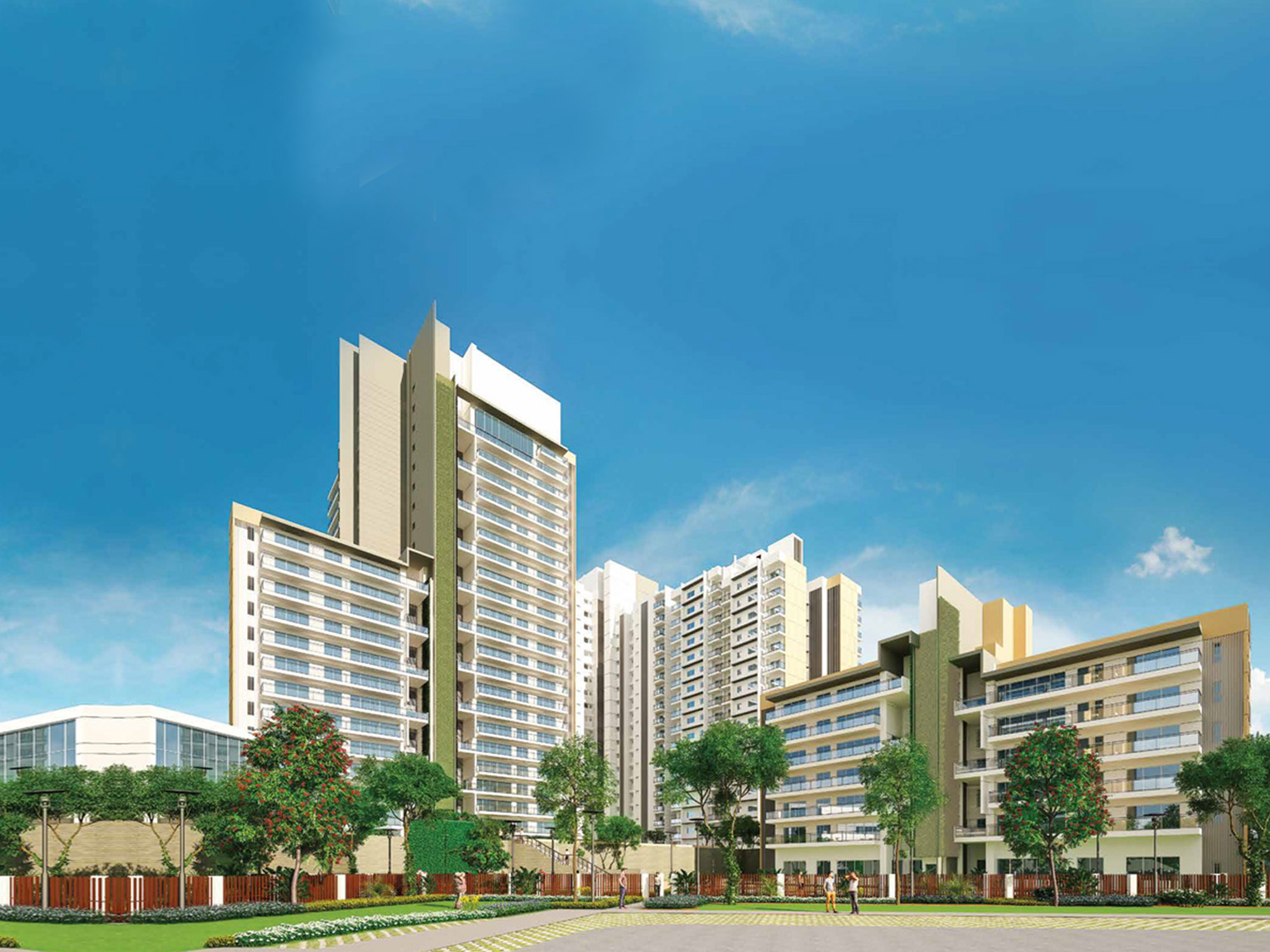 2 BHK + Study Room Apartment For Sale in Tata Gurgaon Gateway