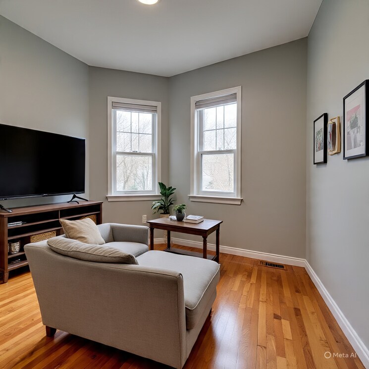 Living Room, ganga nagar 2 Bedroom 999 Sq.Ft. Apartment In Ganga Nagar Rishikesh 9152460