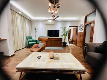 Living Room in 3 BHK Builder Floor at Greater Kailash I – for Rent
