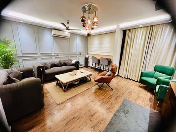 Living Room in 3 BHK Builder Floor at Greater Kailash I – for Rent
