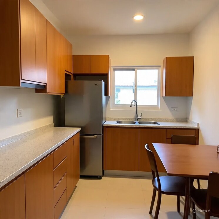 Kitchen, ganga nagar 2 Bedroom 950 Sq.Ft. Apartment In Ganga Nagar Rishikesh 9152536