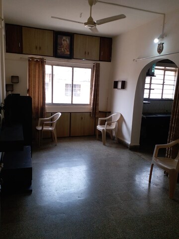 Living Room in 1 BHK Apartment at Warje – for Rent