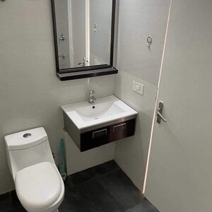 Bathroom in 3 BHK Apartment at Tulip Violet, Palda Dhaani – for Sale