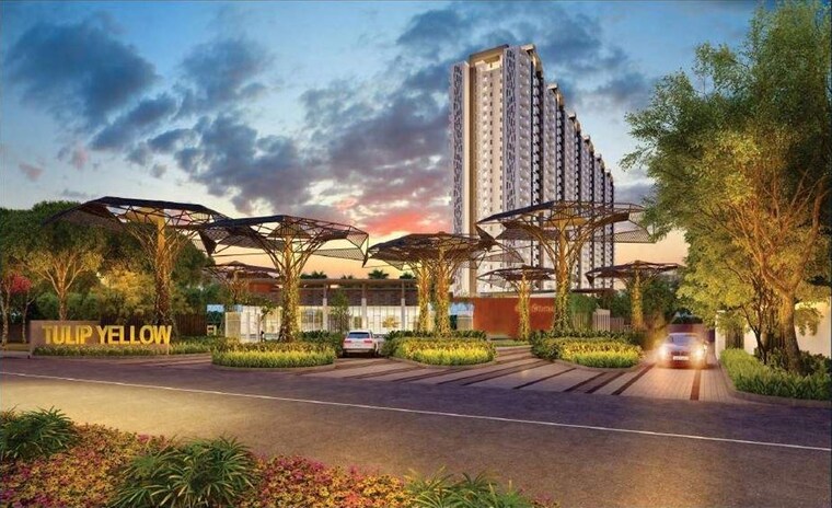 Exterior View, tulip-yellow 3 Bedroom 1704 Sq.Ft. Apartment In Sector 69 Gurgaon 9152633